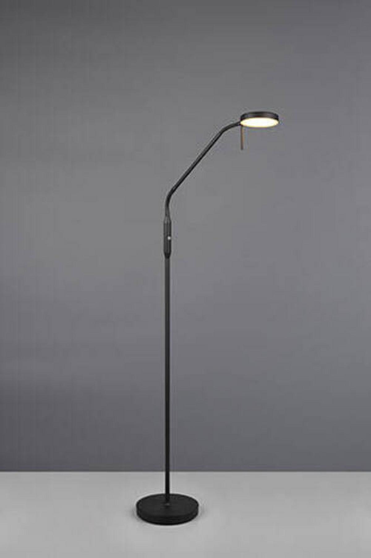 AKUMULATOROWA LAMPA STOJĄCA R44561132 MORENO - czarny, Konventionell, metal (160,5/22/51cm)
