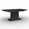 AUSZIEHTISCH AMADO - Schwarz, MODERN, Holz/Holzwerkstoff (160-200/90/76cm) - Bessagi Home