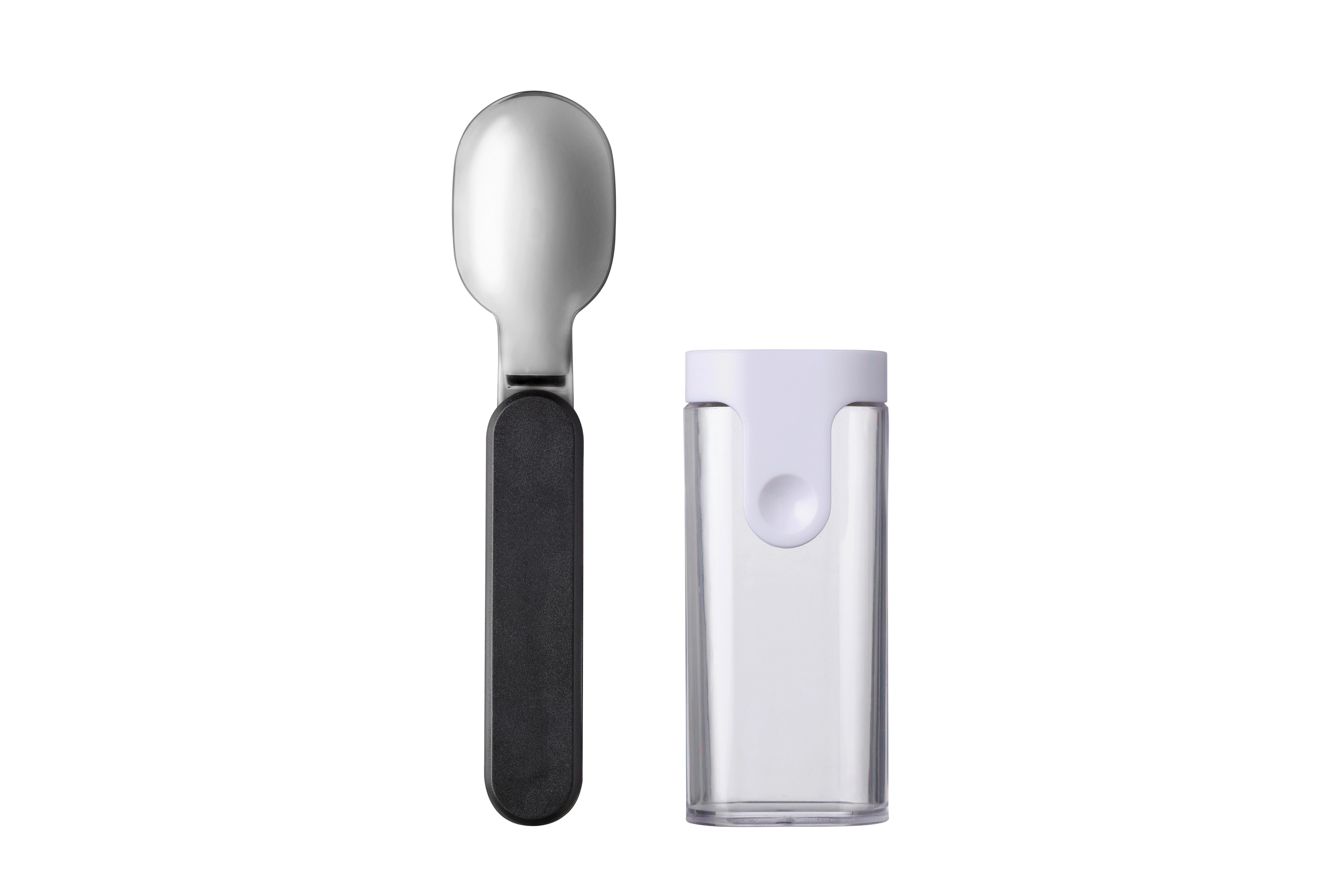 ŁYŻKA 107645541100 MEPAL - kolor srebrny, Konventionell, metal (14,5/7,4/2,9cm) - Mepal