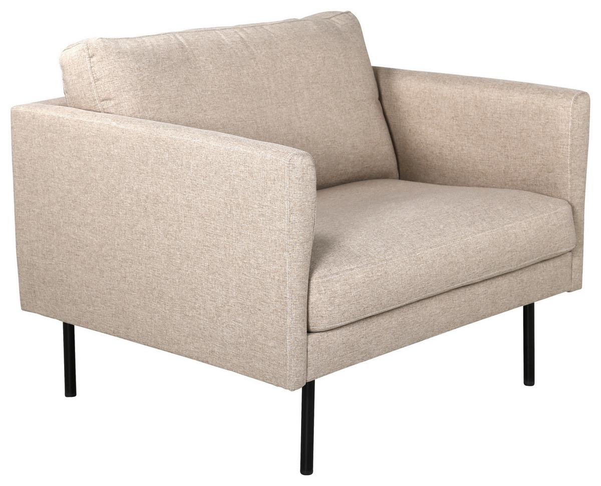 SESSEL ZOOM - Design, Textil/Metall (95/80/84cm) - Livetastic