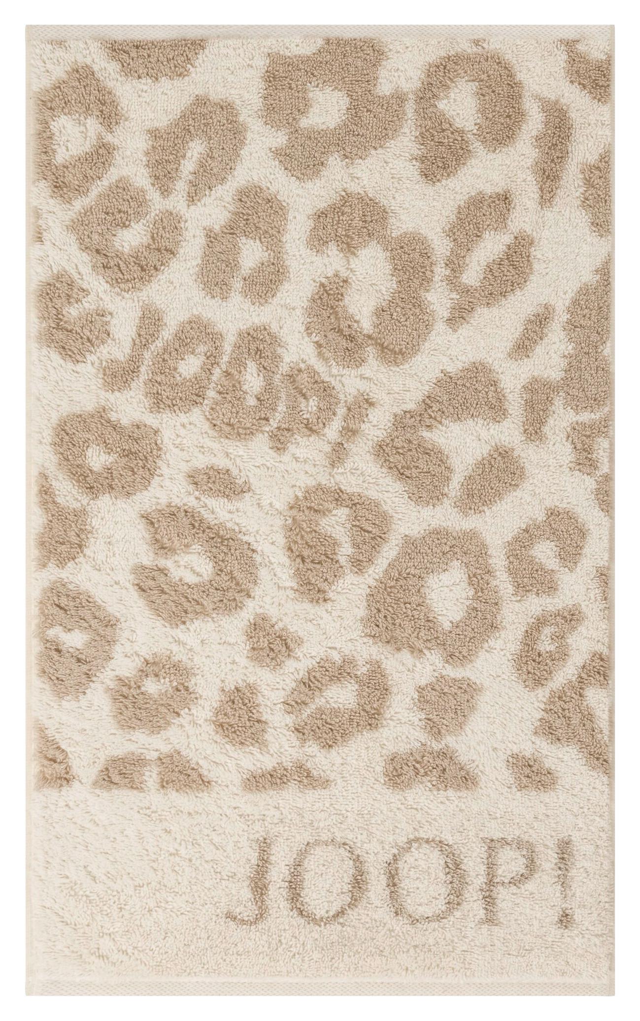 RĘCZNIK DLA GOŚCI JOOP! LEO - beżowy, Basics, tkanina (30/50cm) - Joop!