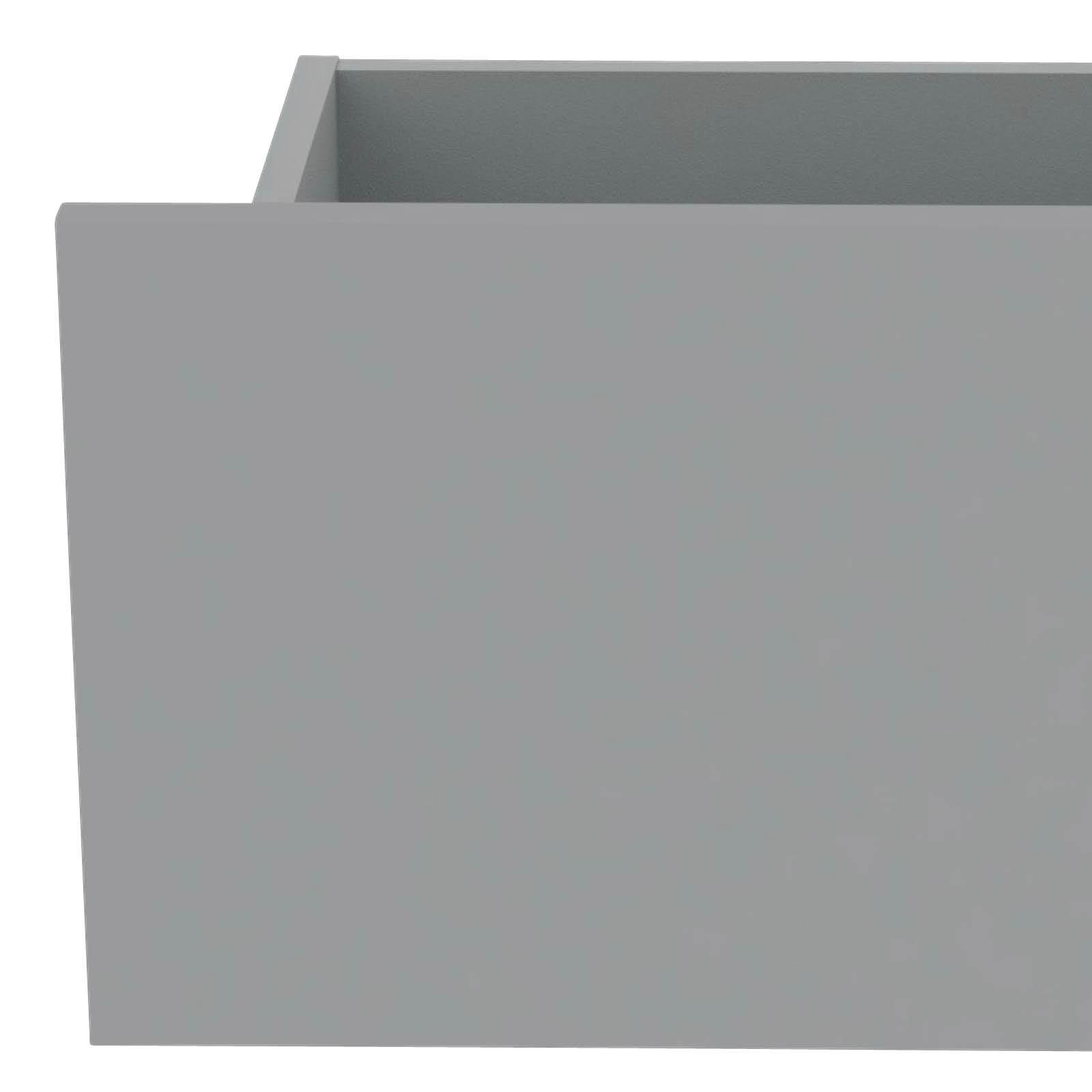 Ladica Unit - Elements - svijetlo siva, Moderno, drvni materijal (45,3/21,9/36,6cm) - Based
