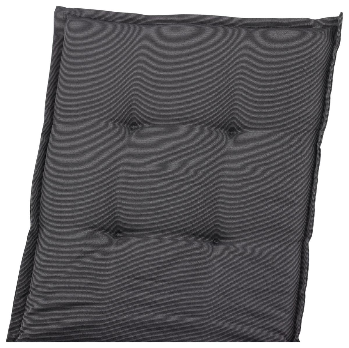 Liegenauflage Cushion ca. 60x193 cm Dunkelgrau - Dunkelgrau, KONVENTIONELL, Textil (60/5.5/193cm) - Gardenson