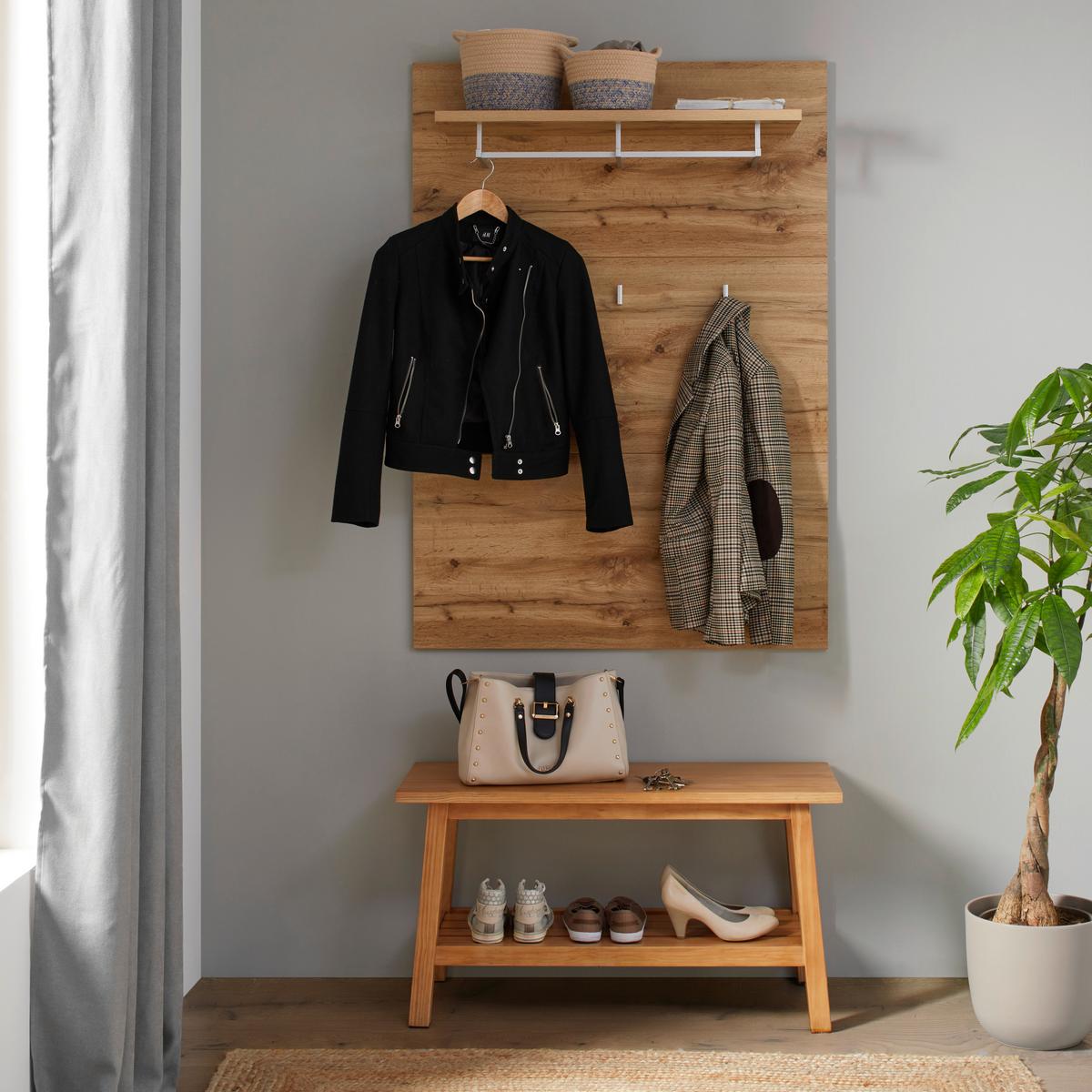 Mehrzweckbank Jules in Naturfarben - Naturfarben, Romantik / Landhaus, Holz (90/48/35cm) - Zandiara