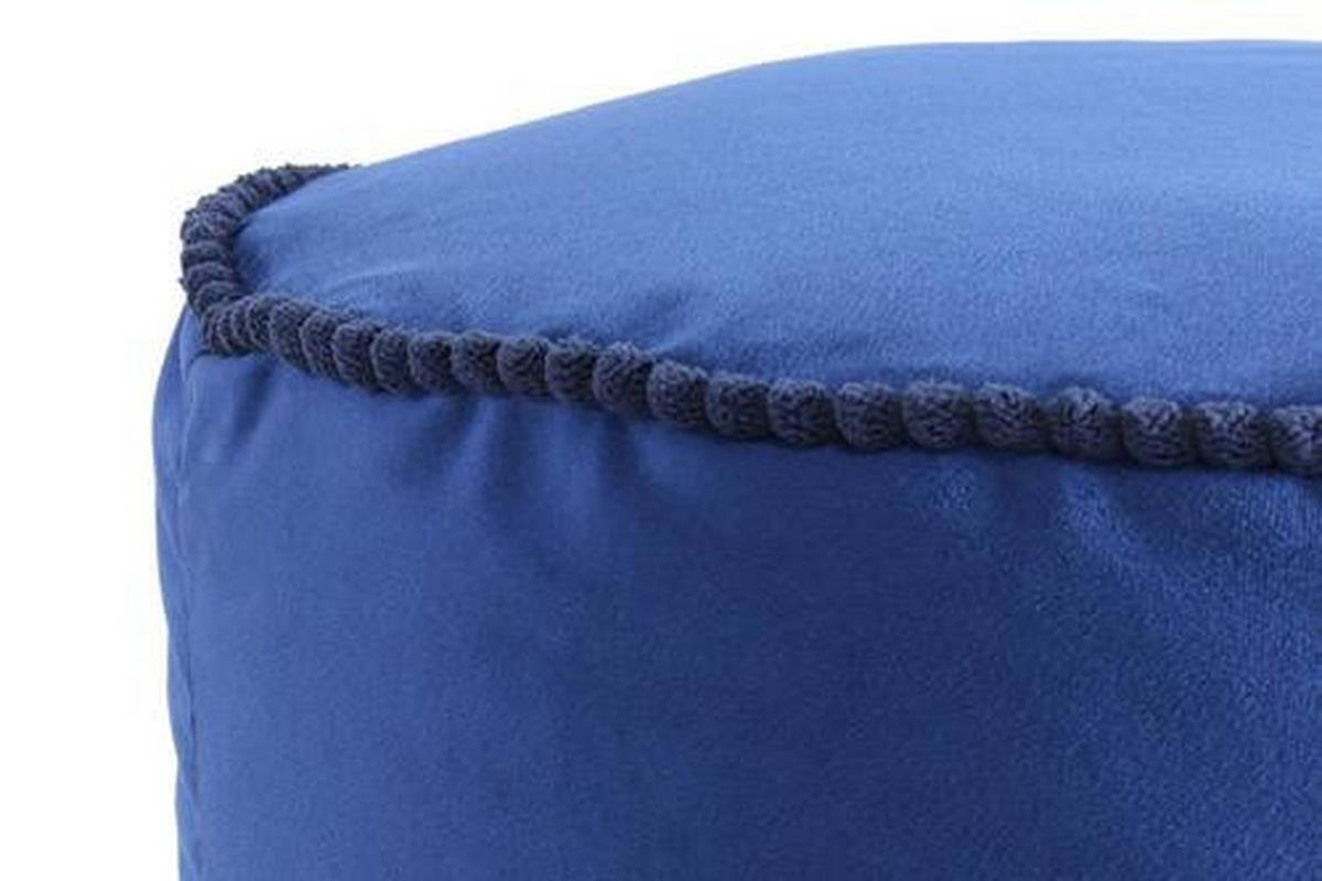 Puff Yo9op - aranyszínű/kék, Lifestyle, textil (45/38/45cm) - Kayoom