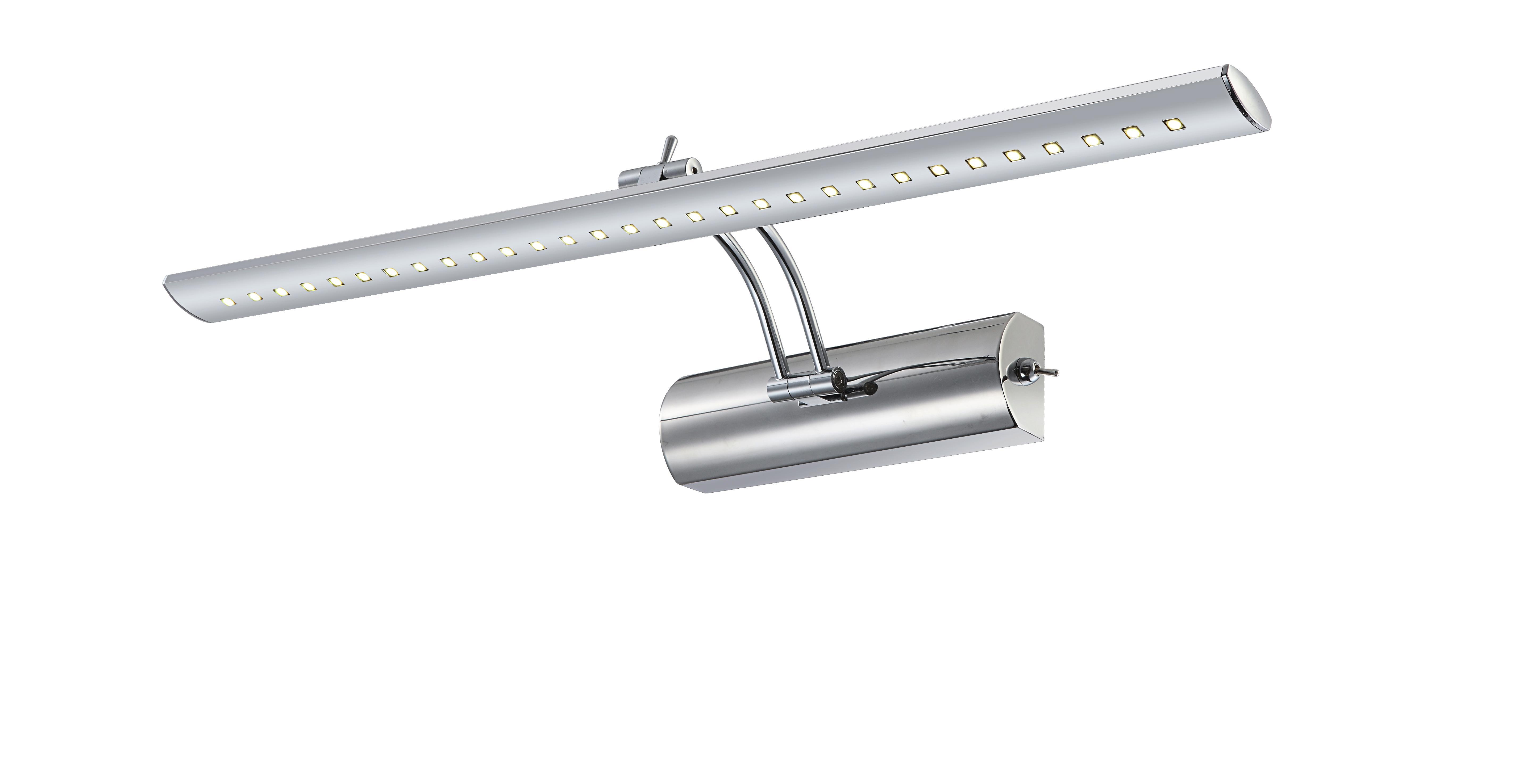 LED-Wandleuchte max. 6 Watt 'Picture' - MODERN, Kunststoff/Metall (53/18/16cm)
