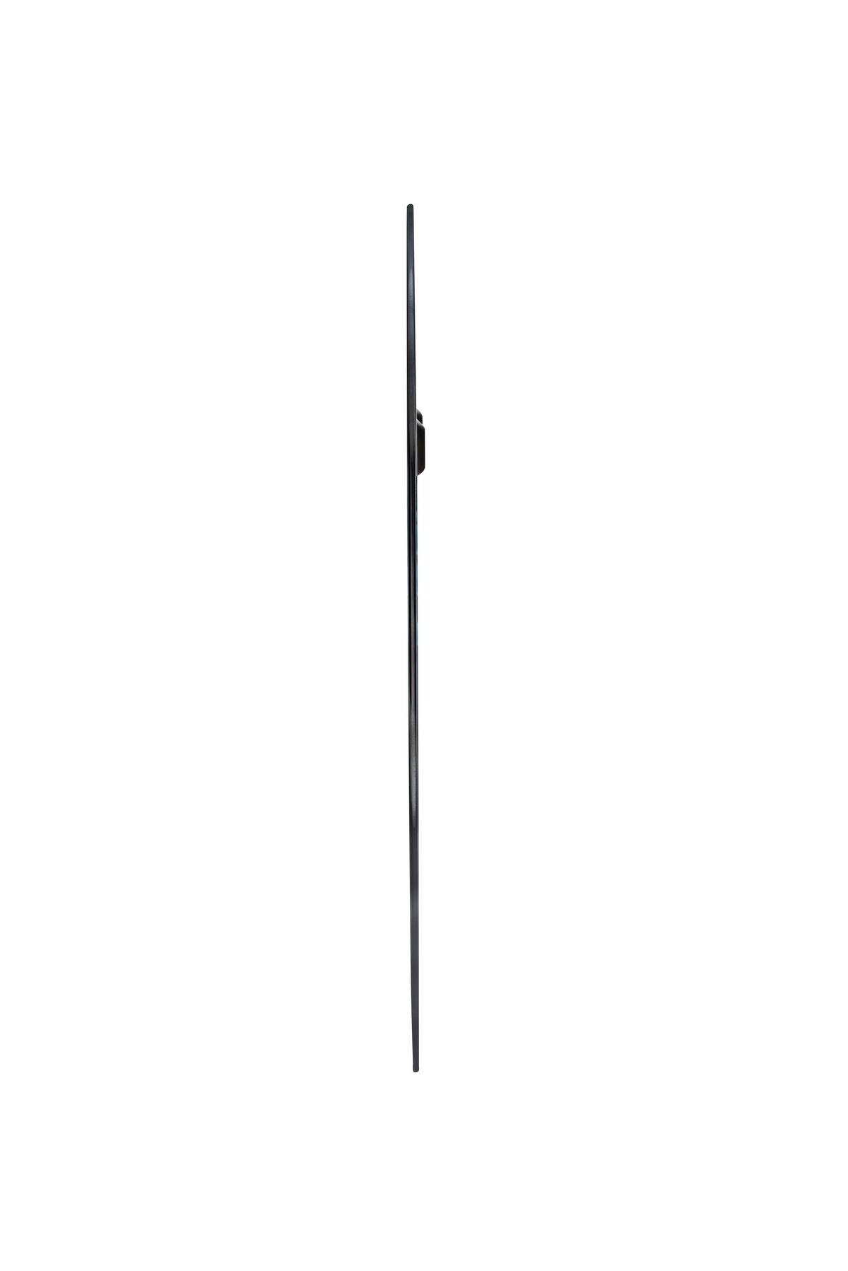 Zidno Ogledalo Esra - crna, Moderno, staklo/metal (50cm) - Modern Living