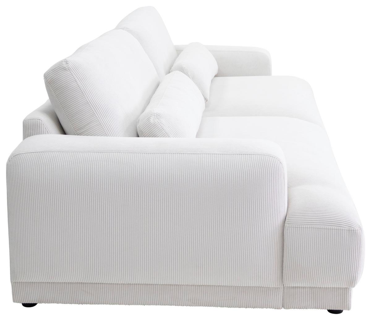 Sofa Savona - krem, Trend, tekstil (260/77/111cm) - Luca Bessoni
