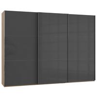 Ormar S Kliznim Vratima Level 36c - siva/boje hrasta, Moderno, drvni materijal (300/216/65cm) - Modern Living