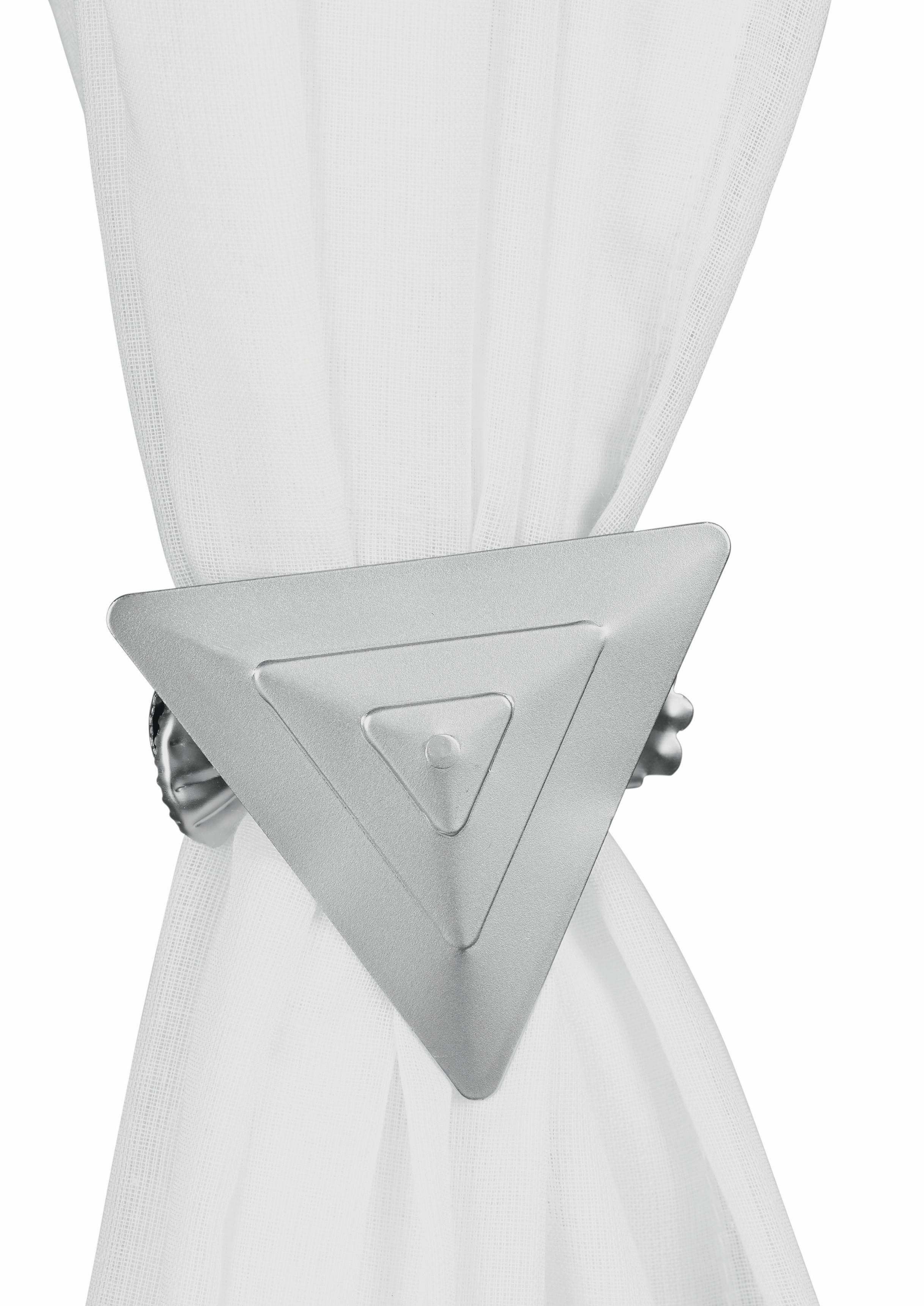 Clips decorativ Nichel Mat - argintiu, Modern, metal (10/15/4cm) - Modern Living