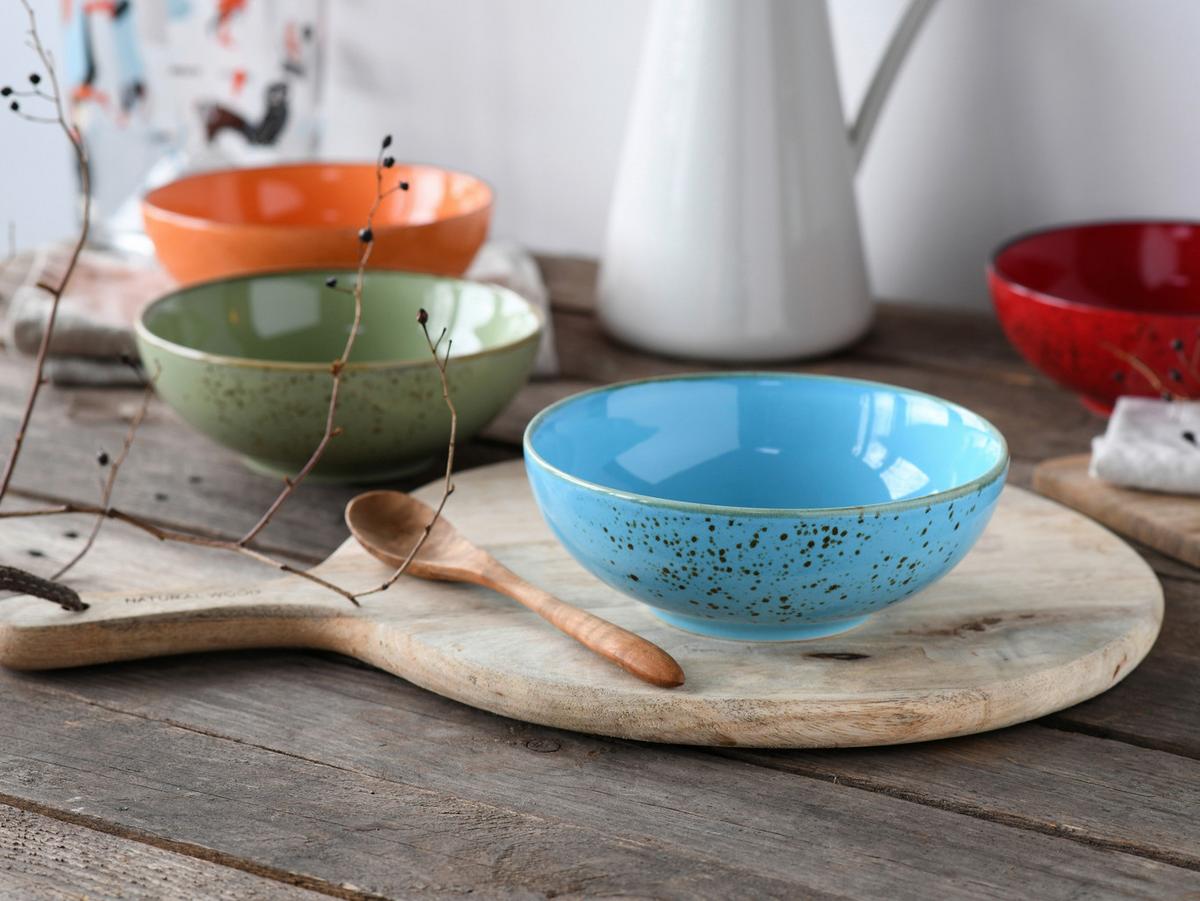 Set Posod Mediterran, 4-Delni - večbarvno, Design, keramika (16,5cm) - Creatable