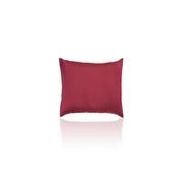 Kissenhülle Belinda ca. 65x65cm - Bordeaux/Silberfarben, Textil (65/65cm) - Premium Living