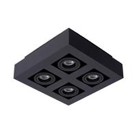 Deckenleuchte 09119/21/30 Xirax - Schwarz, Basics (25/25/8.8cm) - Lucide