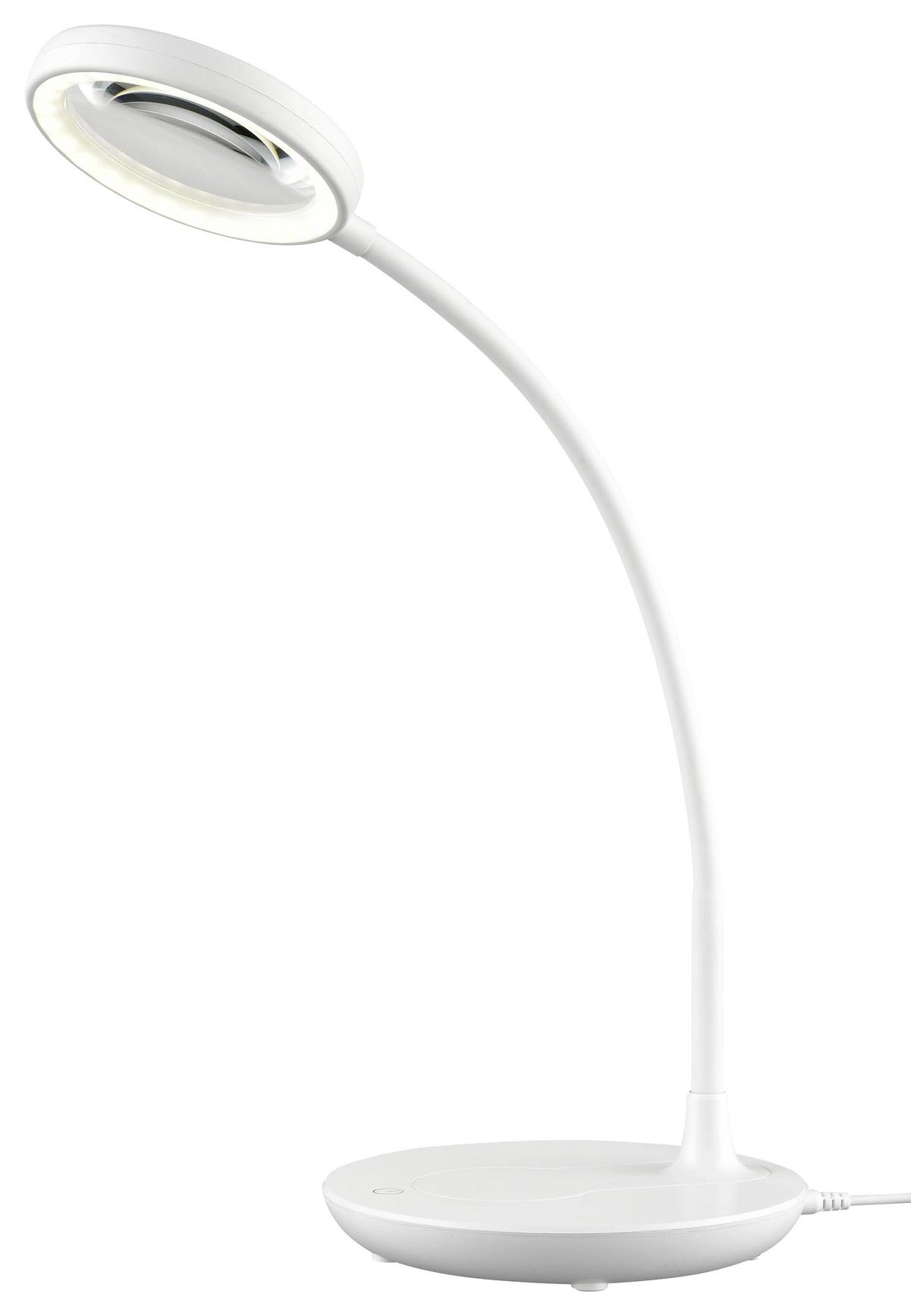 Namizna Led-svetilka Lupop, Bela, 5 W, Z Lupo - bela, Romantika, umetna masa (28/52cm) - Modern Living