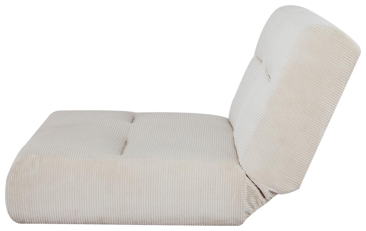 Zofa Luna, Bež, Funkcija Ležišča - bež, Design, tekstil (159/88/160cm) - Livetastic