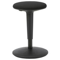 Hocker in Schwarz - Schwarz, Design, Kunststoff/Textil (37/55,5-73,5/39cm) - Mömax
