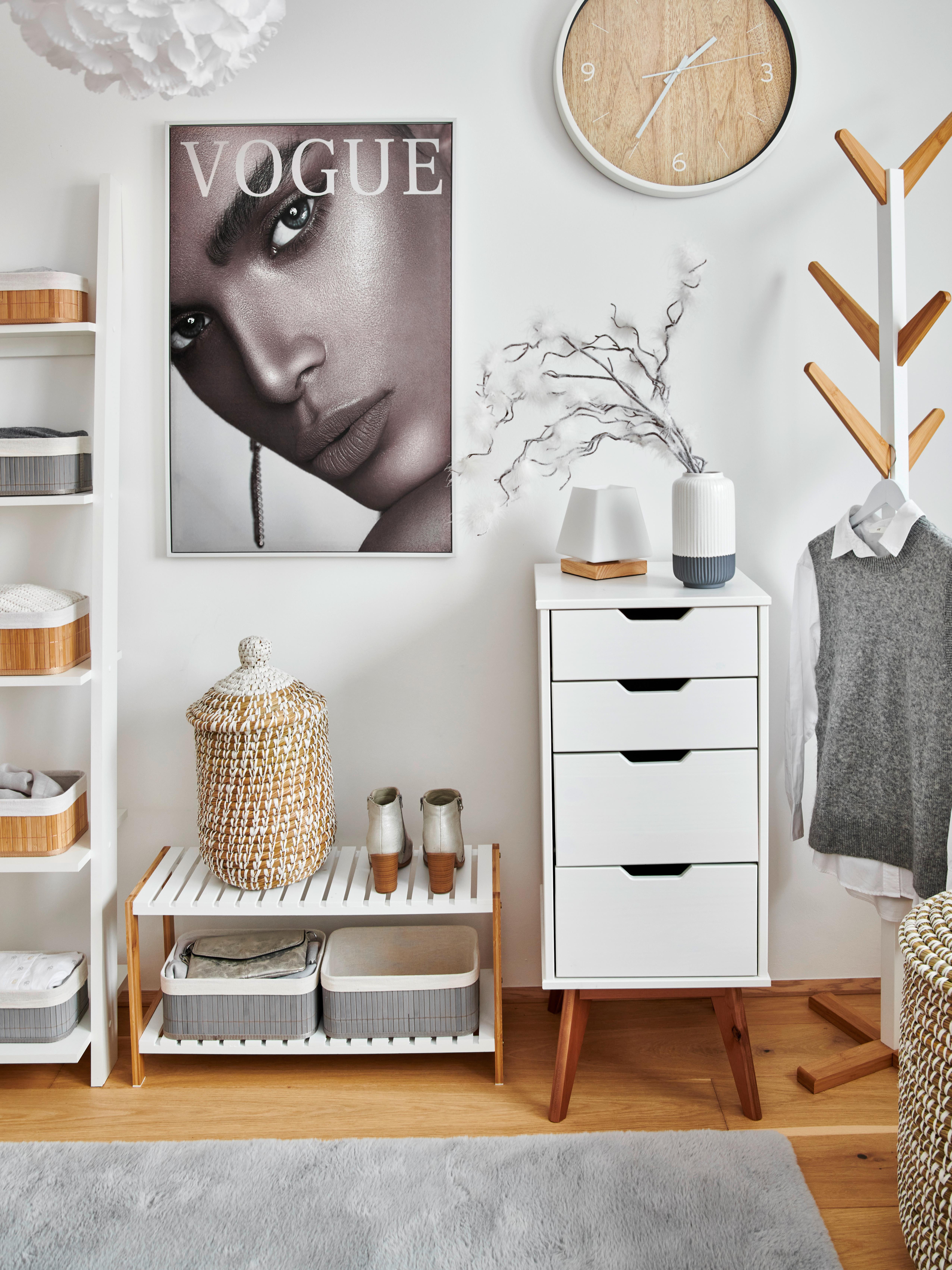 Tablou Canvas cca. 60x90 cm - alb/multicolor, Basics, plastic/textil (60/90/2,5cm) - Modern Living