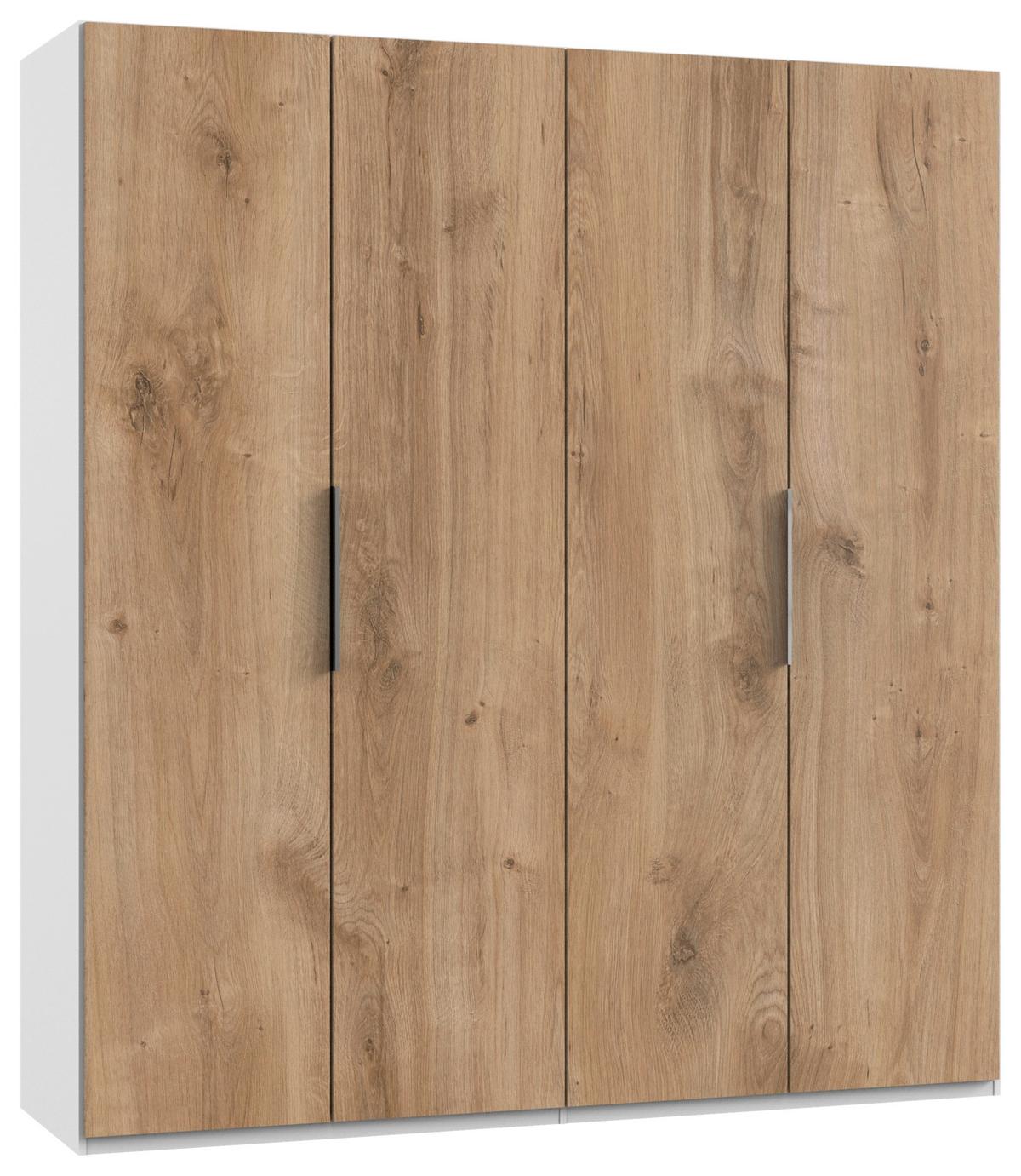 Ormar S Klasičnim Vratima Level 36 A - bijela/boje hrasta, Moderno, drvni materijal (200/216/58cm) - Modern Living