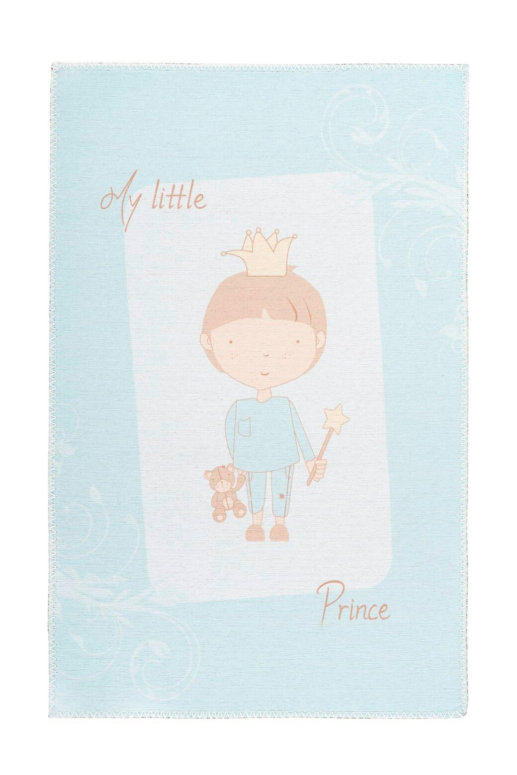 Kinderteppich Bambini 300 Mint - Minttürkis, Basics, Textil (120/180cm) - Kayoom