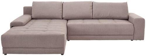 Kutna Garnitura Adria Neu - siva/crna, Moderno, tekstil/plastika (213/308cm) - Modern Living