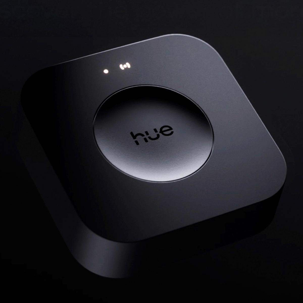 ELEMENT STERUJĄCY PHILIPS HUE BRIDGE EU V3 - czarny, Basics, tworzywo sztuczne (9,2/2,6/9,2cm) - Philips