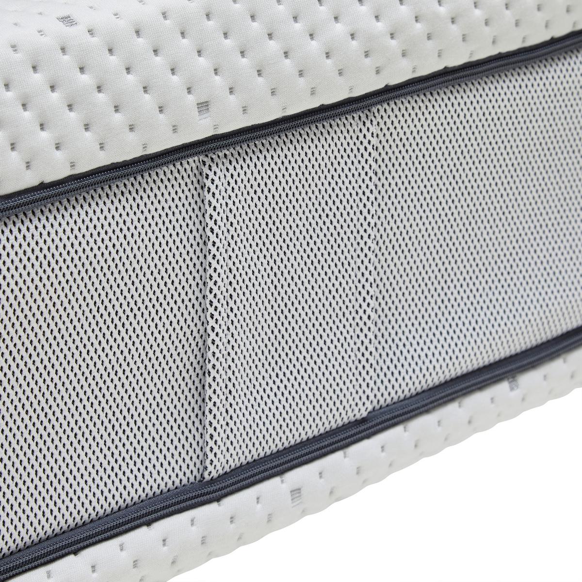 Latexmatratze Merilou H4 ca. 140x200cm - Weiß, Textil (140/200cm) - Premium Living