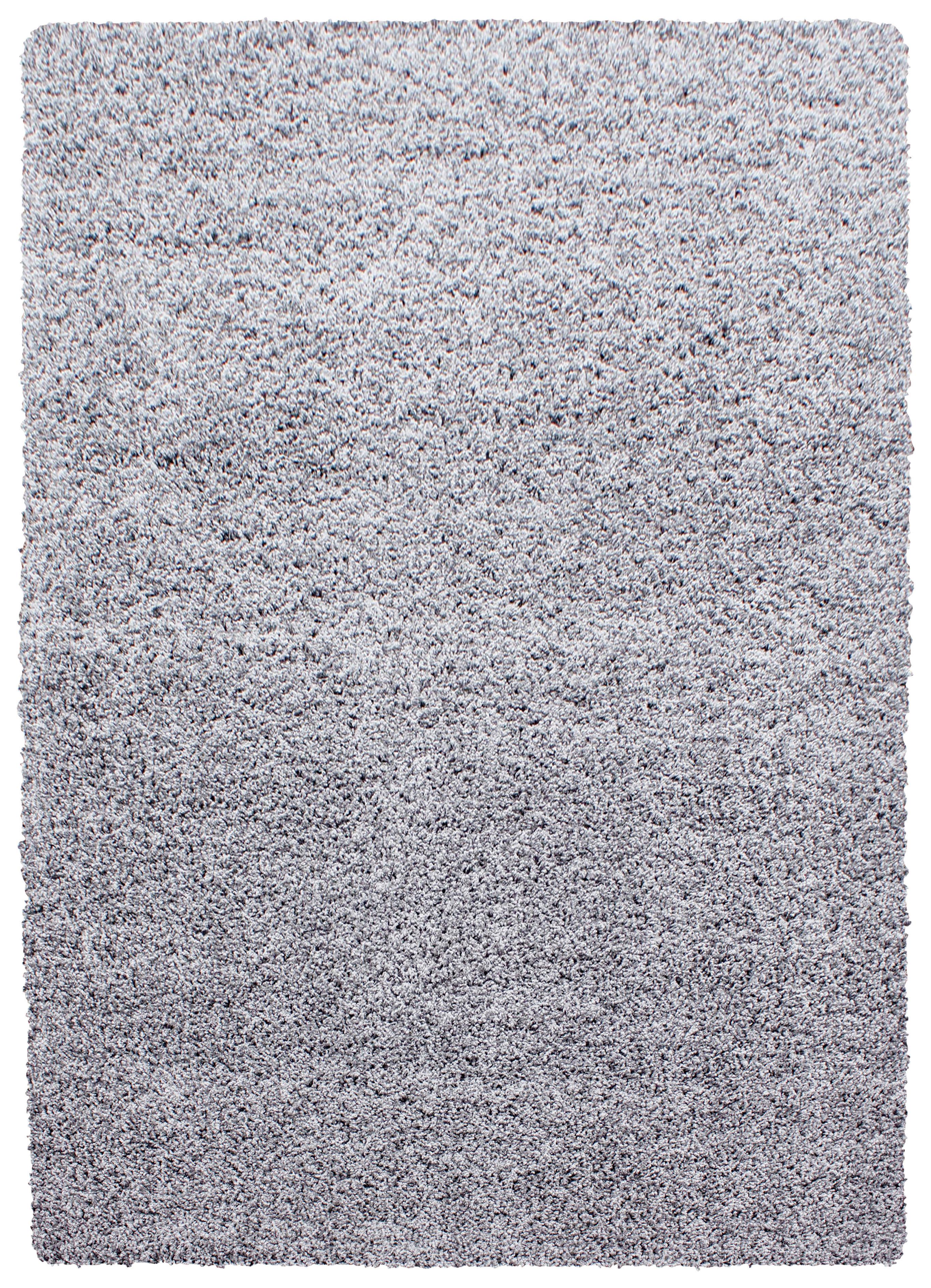 Hochflorteppich Life Lightgrey Hellgrau ca. 60x110cm - Hellgrau, KONVENTIONELL, Textil (60/110cm) - Novel