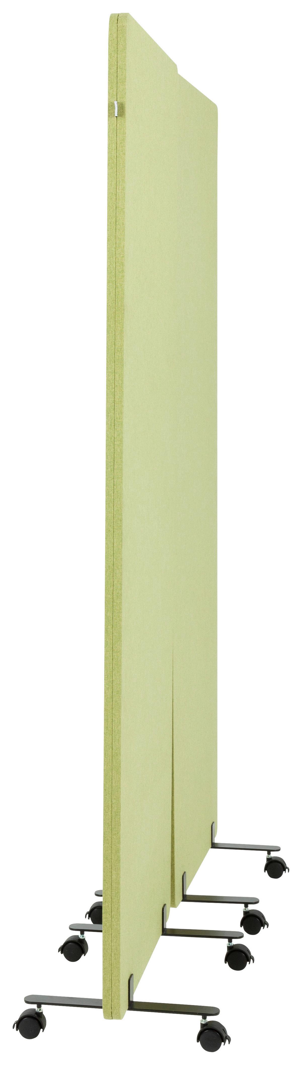 Pregradna Stena Flexmiut, Svetlo Zelena - svetlo zelena, Basics, kovina/umetna masa (60/177/35cm) - MID.YOU