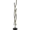 LED-GOLVLAMPA RELO - opal/svart, Modern, metall/plast (20/135cm) - Mömax