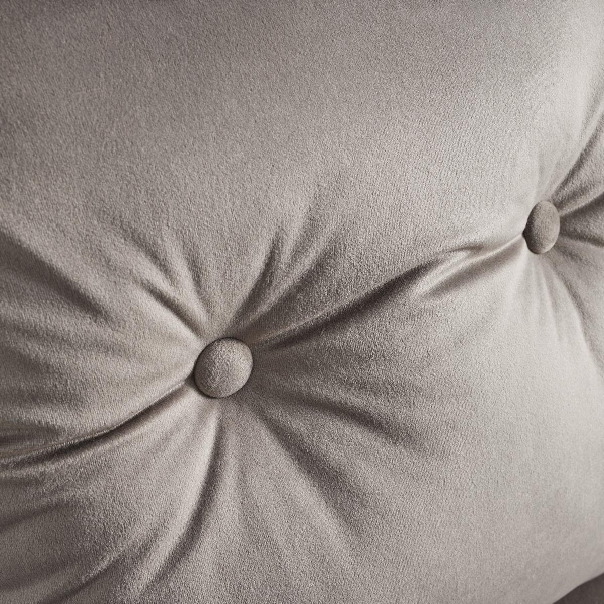 KRZESŁO BONO - czarny/taupe, Modern, metal/drewno (44/90/58cm) - Bessagi Home