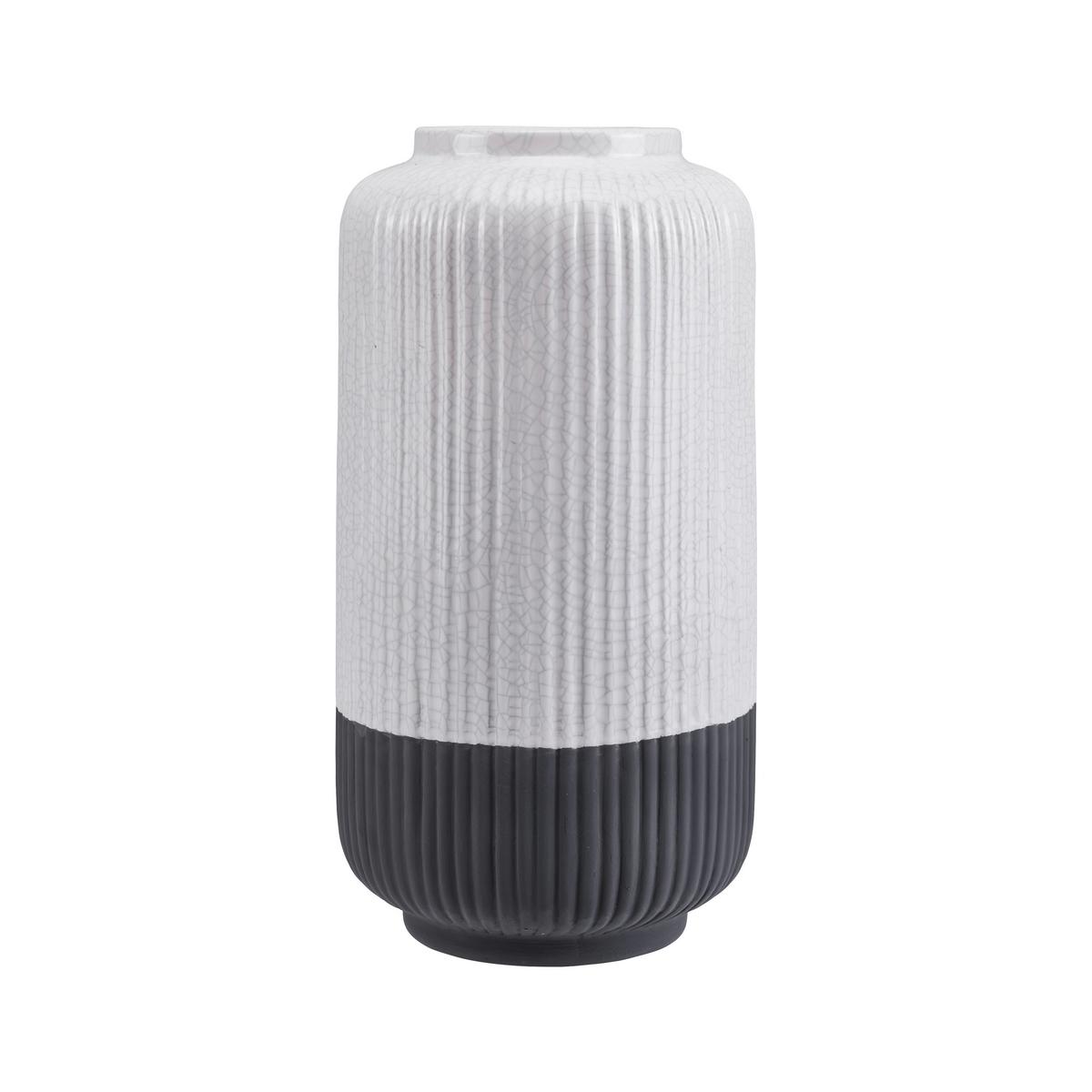 Vaza Rezzo - siva/bela, Moderno, keramika (16/30cm) - Bessagi Home