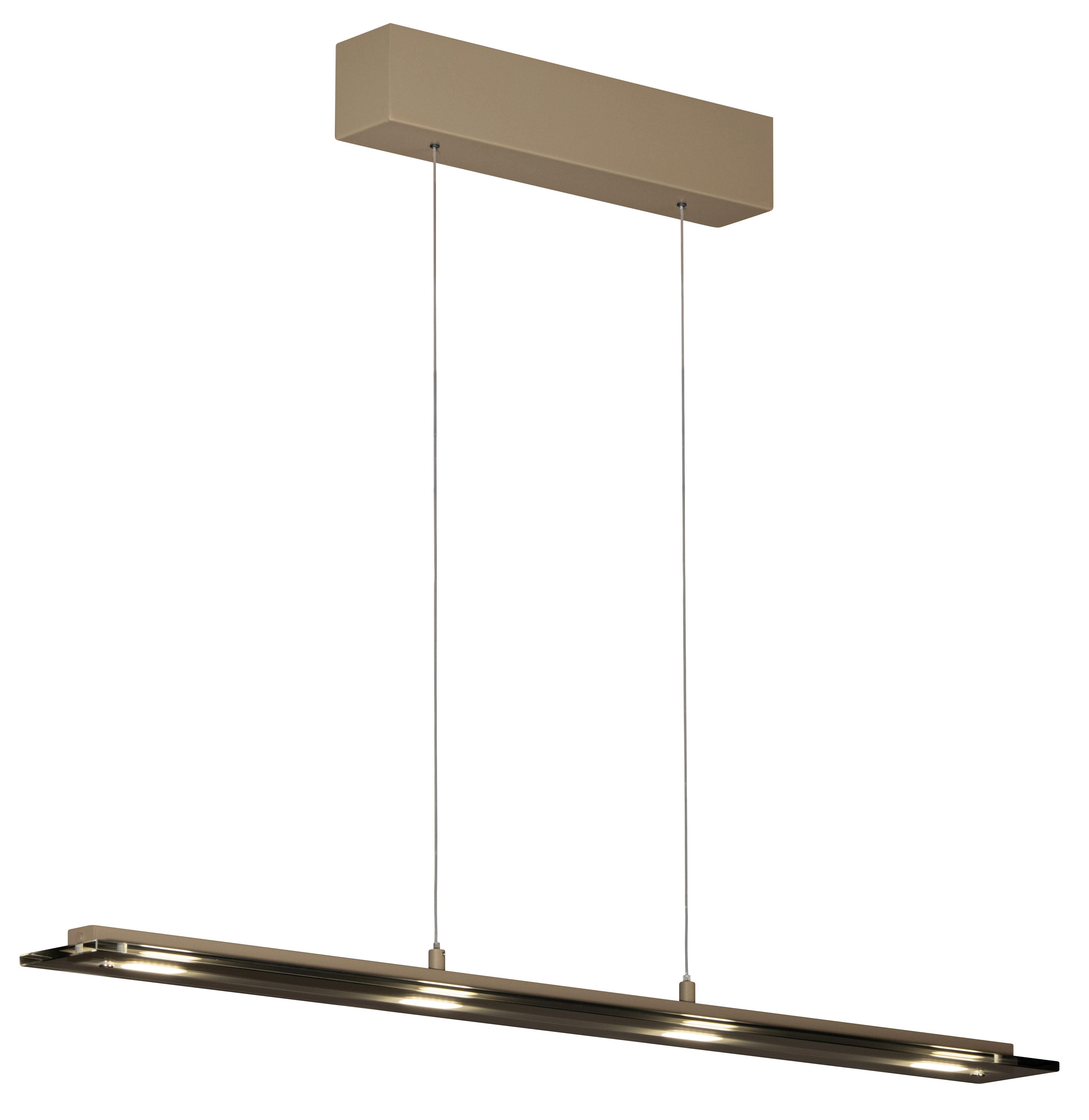 LAMPA WISZĄCA LED 61185 TORVI - greige, Design, metal/szkło (9/88cm) - Fischer & Honsel