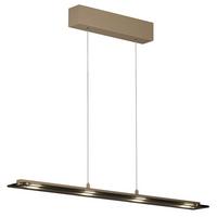 LAMPA WISZĄCA LED 61185 TORVI - greige, Design, metal/szkło (9/88cm) - Fischer & Honsel