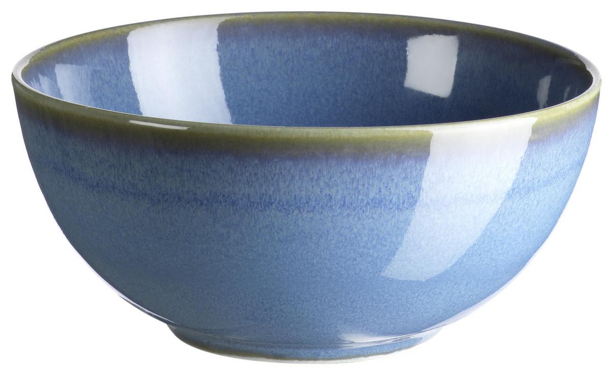 Kombiservice Ossia in Hellblau, 16-teilig - Hellblau, Basics, Keramik - Mäser