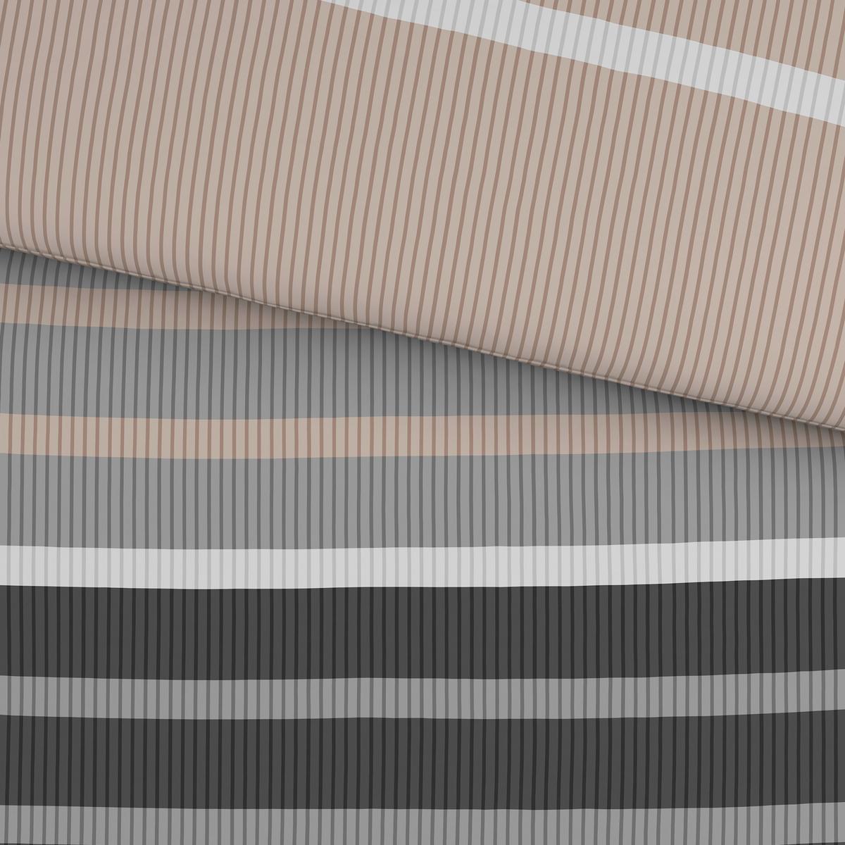 Ágyneműhuzat-garnitúra Streif - bézs/fekete, Konventionell, textil (140/200cm) - Mömax