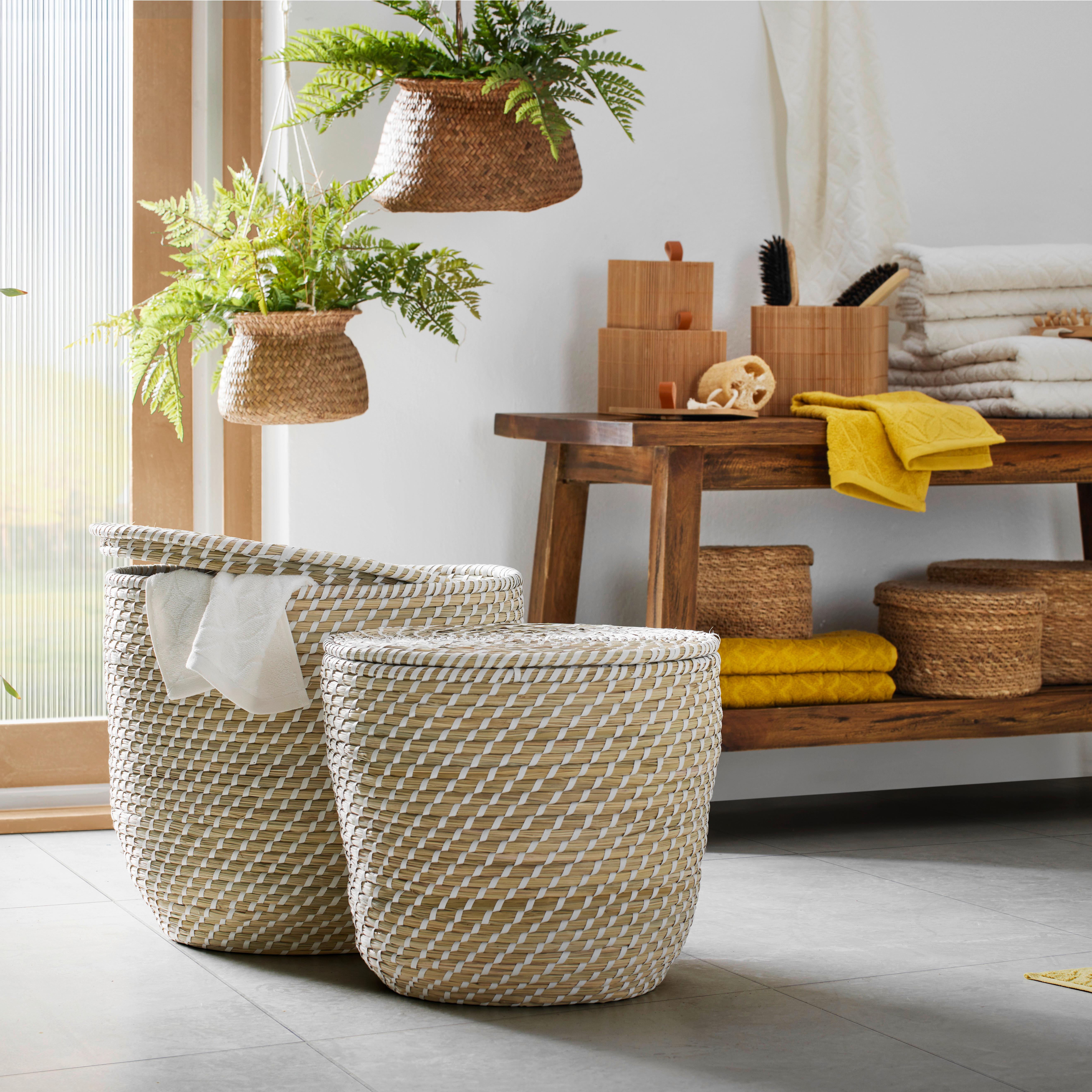 Duschtuch Naime ca. 70x140cm - Naturfarben, LIFESTYLE, Textil (70/140cm) - Modern Living