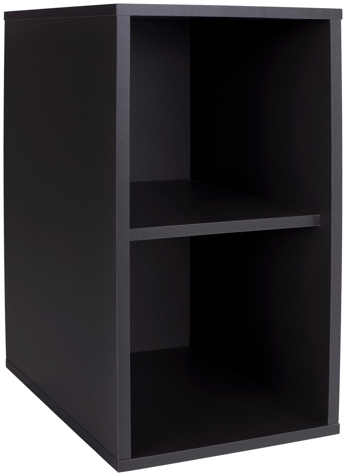 Regal Box - siva, Moderno, drvni materijal (23/46/25cm) - Modern Living