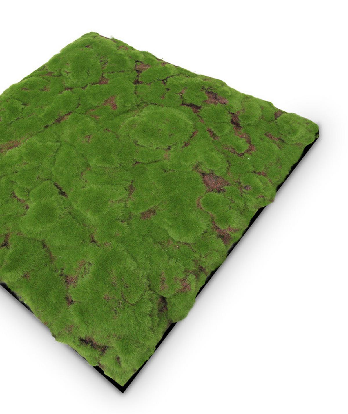 PANEL AKUSTYCZNY 11111 FOREST GREEN BULK DESIGN - jasnozielony, Konventionell, materiały naturalne (52/52/2,6cm) - Jangal