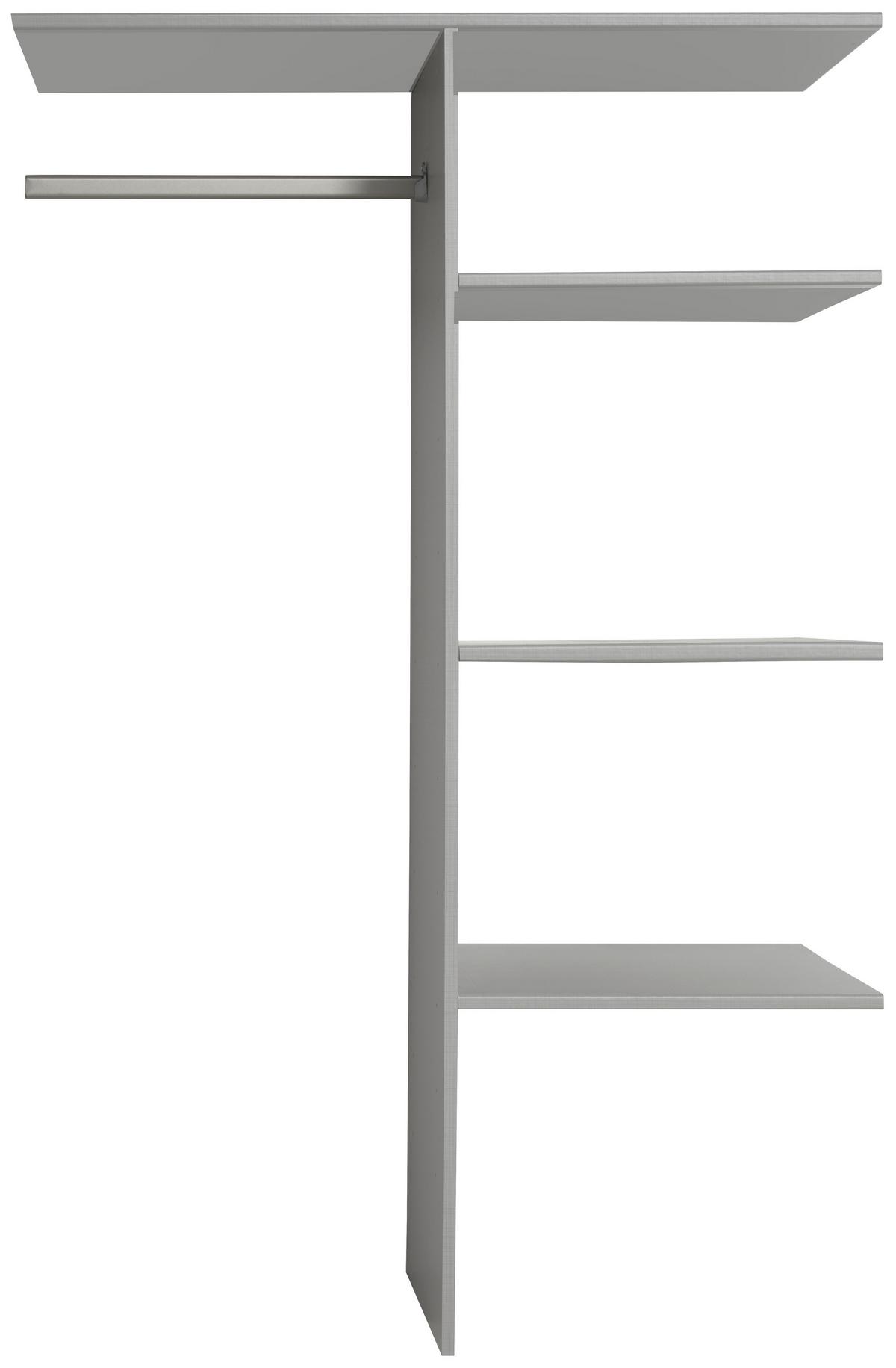 Inneneinteilung Fresh ca. 96x150x50 cm Grau - Grau, MODERN, Holzwerkstoff (96/150/50cm) - MID.YOU