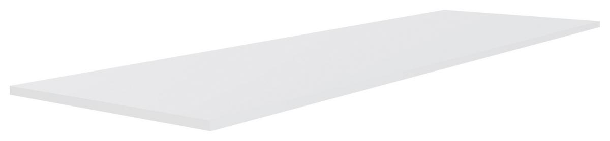 Gornja Ploča Unit - Elements - bijela visoki sjaj, Moderno, drvni materijal (182,6/42/1,6cm) - Based