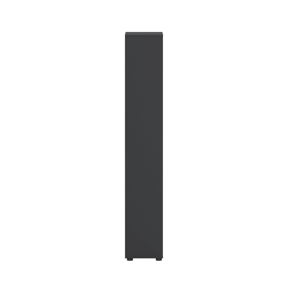 Arhivska Omara Sign, Siva, Barva Hrasta - siva/barve hrasta, Moderno, leseni material (79,6/207,7/34,3cm) - P & B