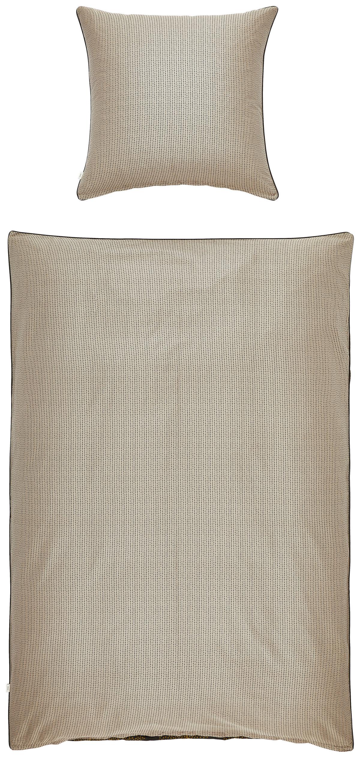 POŚCIEL DWUSTRONNA E-DION ESPRIT - beżowy/czarny, Trend, tkanina (135/200cm) - Esprit