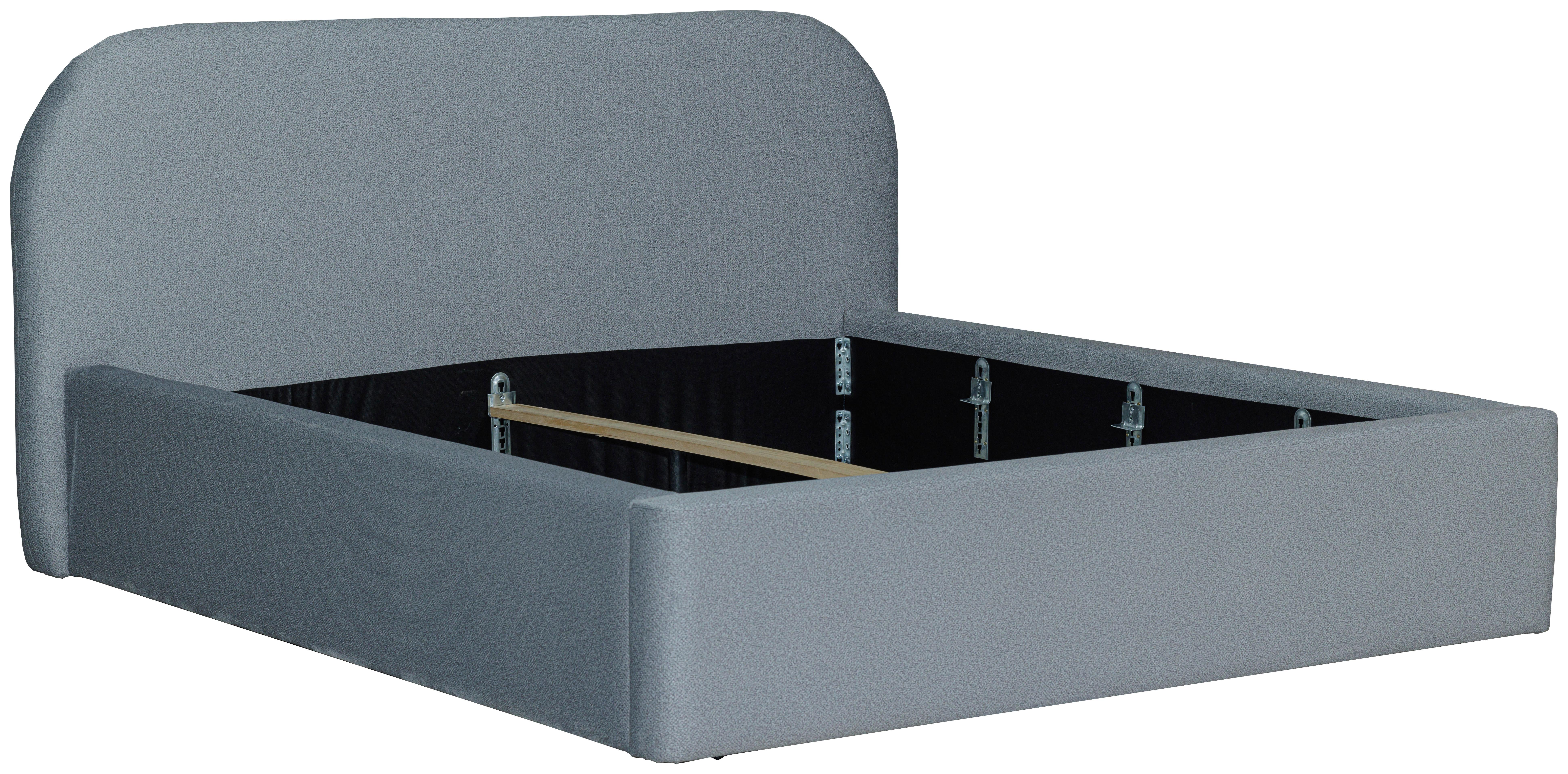 Tapecirani Krevet Bilbao Classic - siva/crna, Design, tekstil (180/200cm) - Based