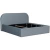 Tapecirani Krevet Bilbao Classic - siva/crna, Design, tekstil (180/200cm) - Based