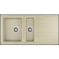 Chiuvetă TEKA STONE 60B 1 1/2B 1D TOPAS - Modern (100/51cm) - Teka