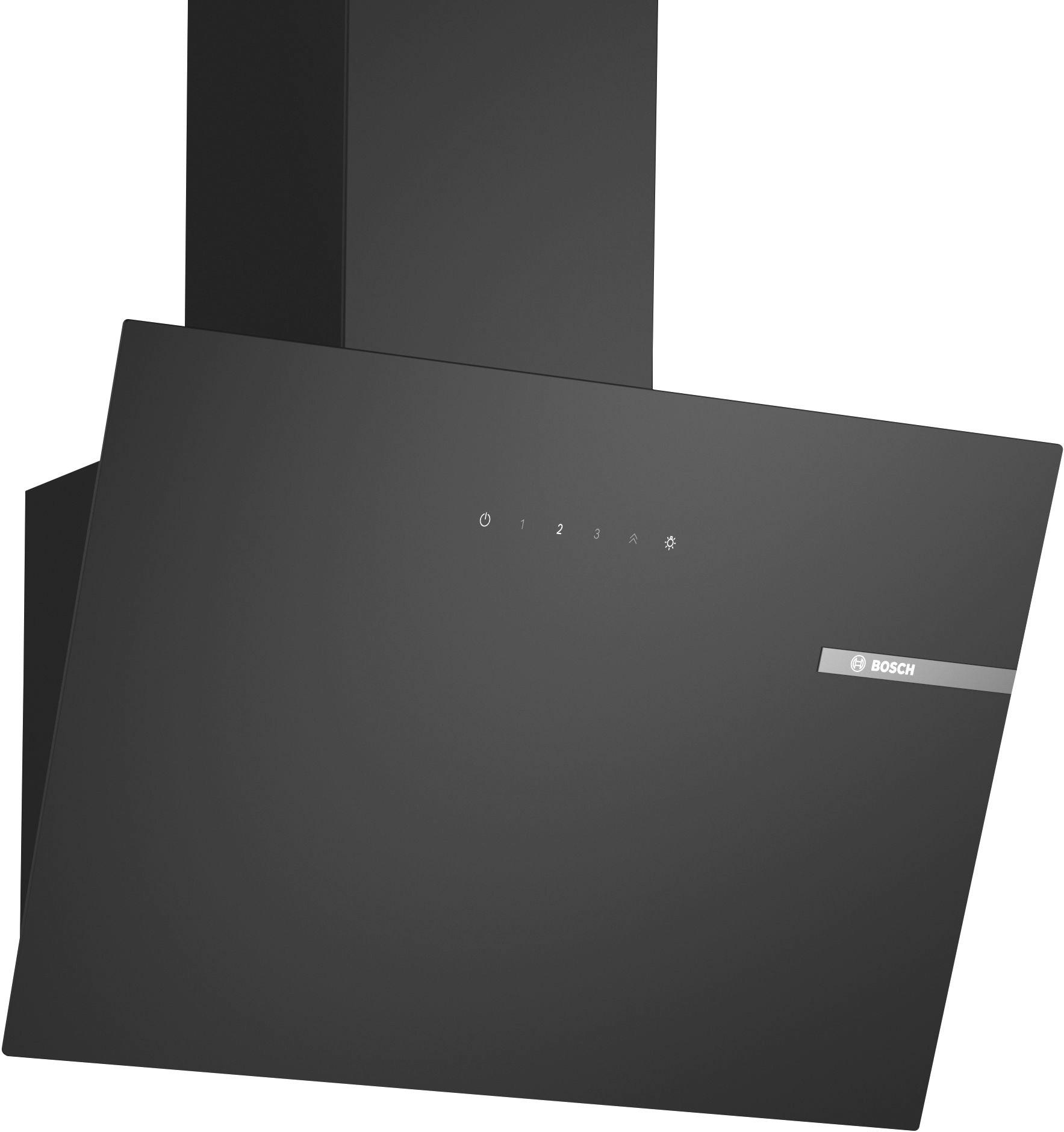 Dunstabzugshaube DWK65DK60 Schwarz - Schwarz, LIFESTYLE (59/69-97,5/32,5cm) - Bosch