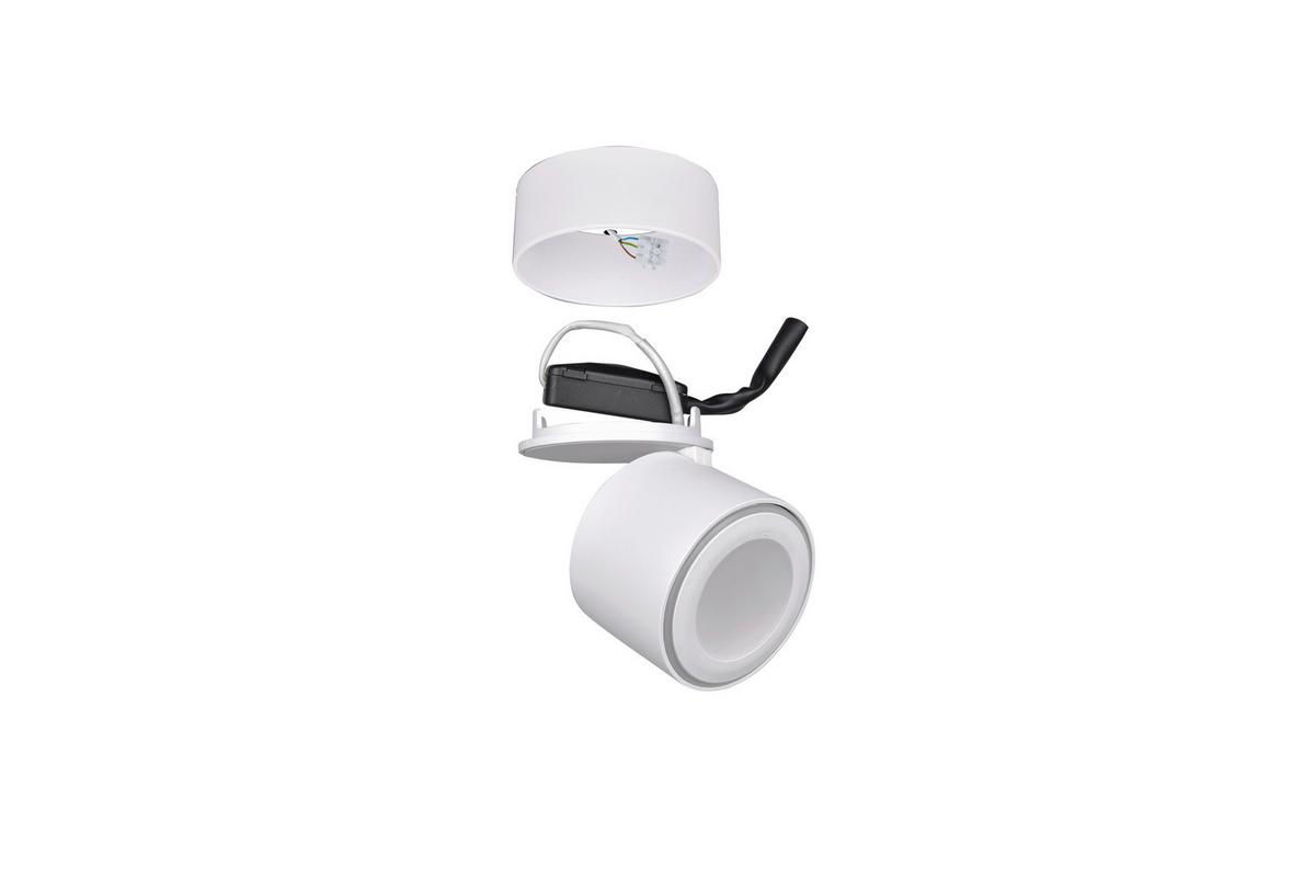LED-Strahler Taurus Weiß max. 5 Watt - Weiß, Basics, Metall (8,7/10,9cm) - Trio Leuchten