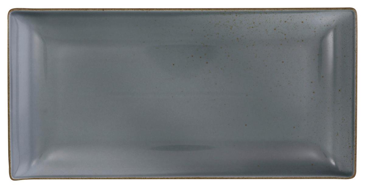 Kínálótál Capri - szürke, Modern, kerámia (32/16,5/2cm) - Premium Living
