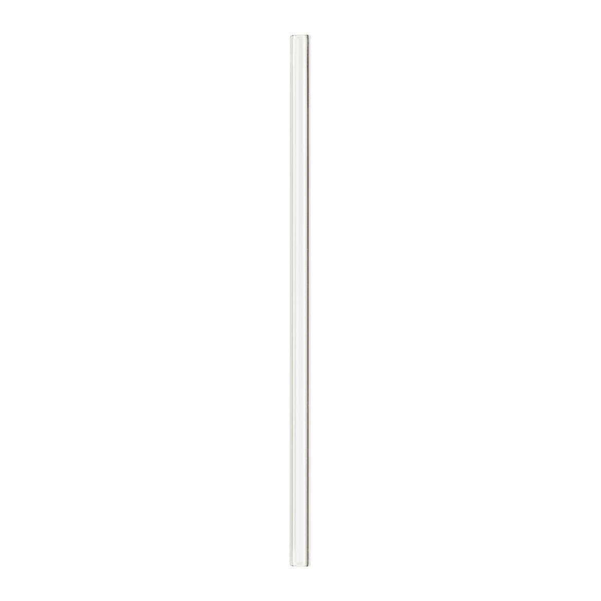 Trinkhalm Jessy in Klar aus Glas, 7er Set - Klar/Transparent, Glas (20cm) - Premium Living