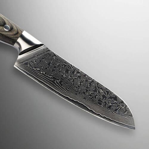 Késkészlet Damask - ezüst, fém (36,2/3,2/17,4cm) - Premium Living